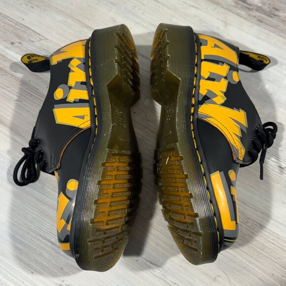 Dr Doc Martens 1461‎ Airwair Retro Vintage Smooth Leather Oxford men shoe size 4 - Picture 6 of 9